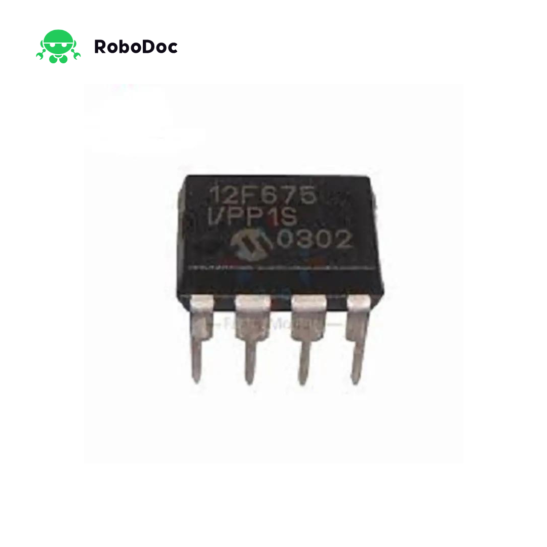 PIC 12F675 Microcontroller IC